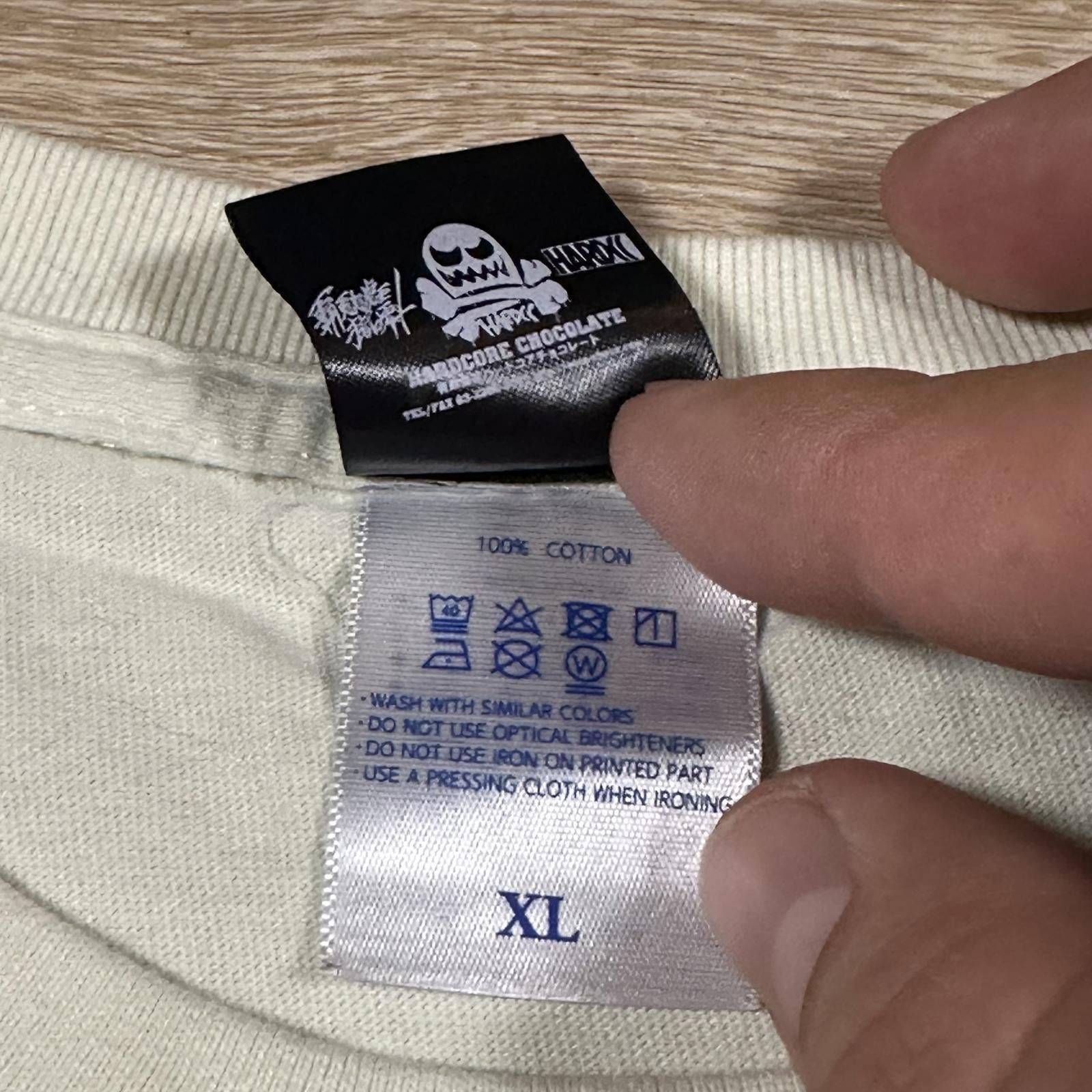 Other Hardcore Chocolate Men's T-shirt XL White Roman Porno 50th Size US XL / EU 56 / 4 - 5 Thumbnail