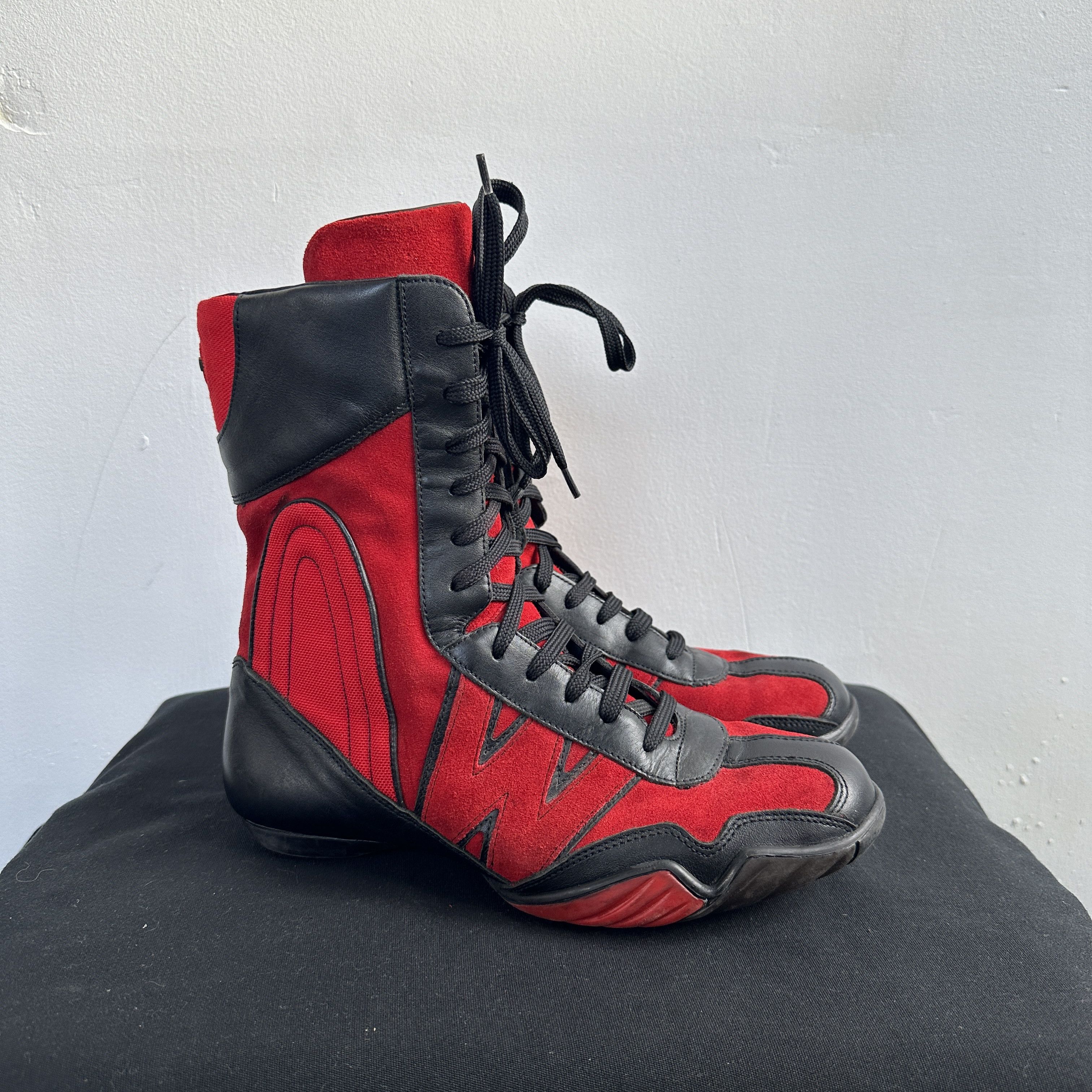 Archive W&LT Walter Van Beirendock Boxers Shoes moto racing