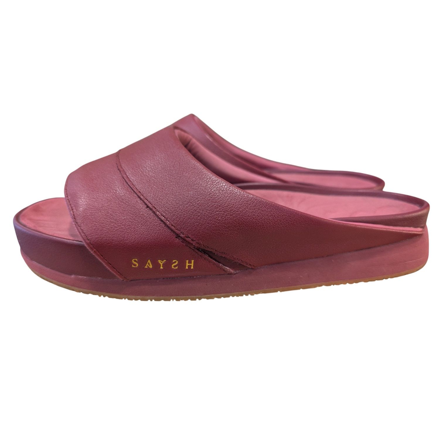 Athleta Athleta Saysh Berry Rose Slides Size 10 Size US 10 / IT 40 - 9 Thumbnail