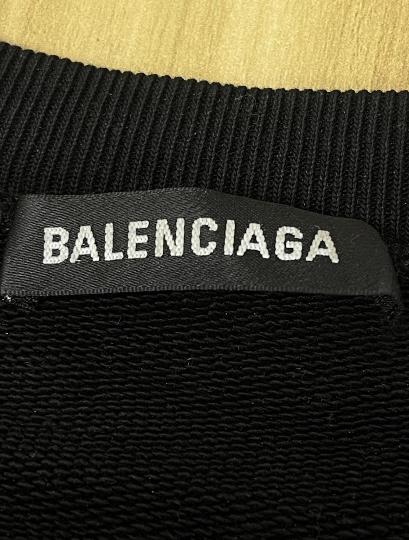 Balenciaga Balenciaga 2019 Black Sweatshirt Size US XL / EU 56 / 4 - 2 Thumbnail