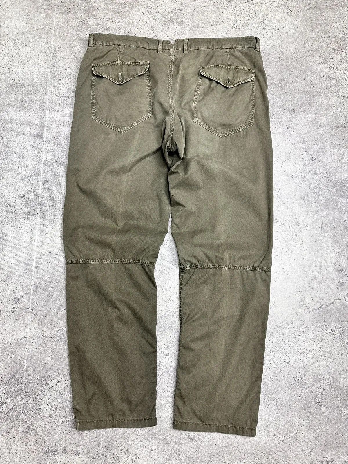 Vintage Brunello Cucinelli Men Leisure Relaxed Cargo Pants Grey XL Size US 34 / EU 50 - 11 Thumbnail