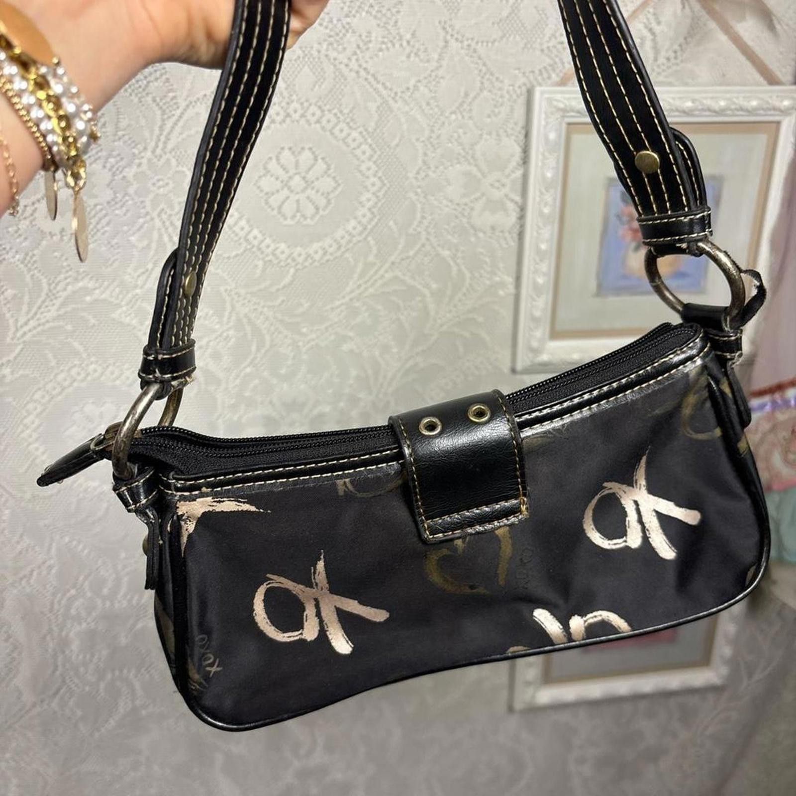 XOXO y2k monogram XOXO mini purse perfect for going out Size ONE SIZE - 4 Thumbnail