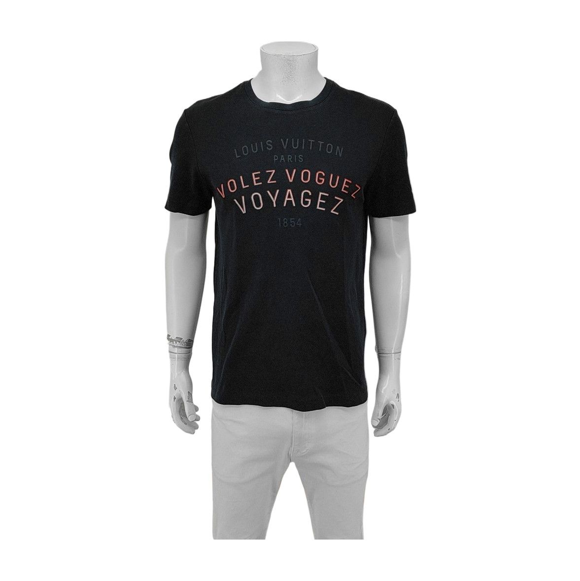 Louis Vuitton Louis Vuitton Volez Voguez Voyagez T-Shirt M Size US M / EU 48-50 / 2 - 1 Thumbnail