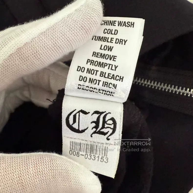 Chrome Hearts CHROME HEARTS Size S Three-cross zipper sweater Size US S / EU 44-46 / 1 - 9 Thumbnail