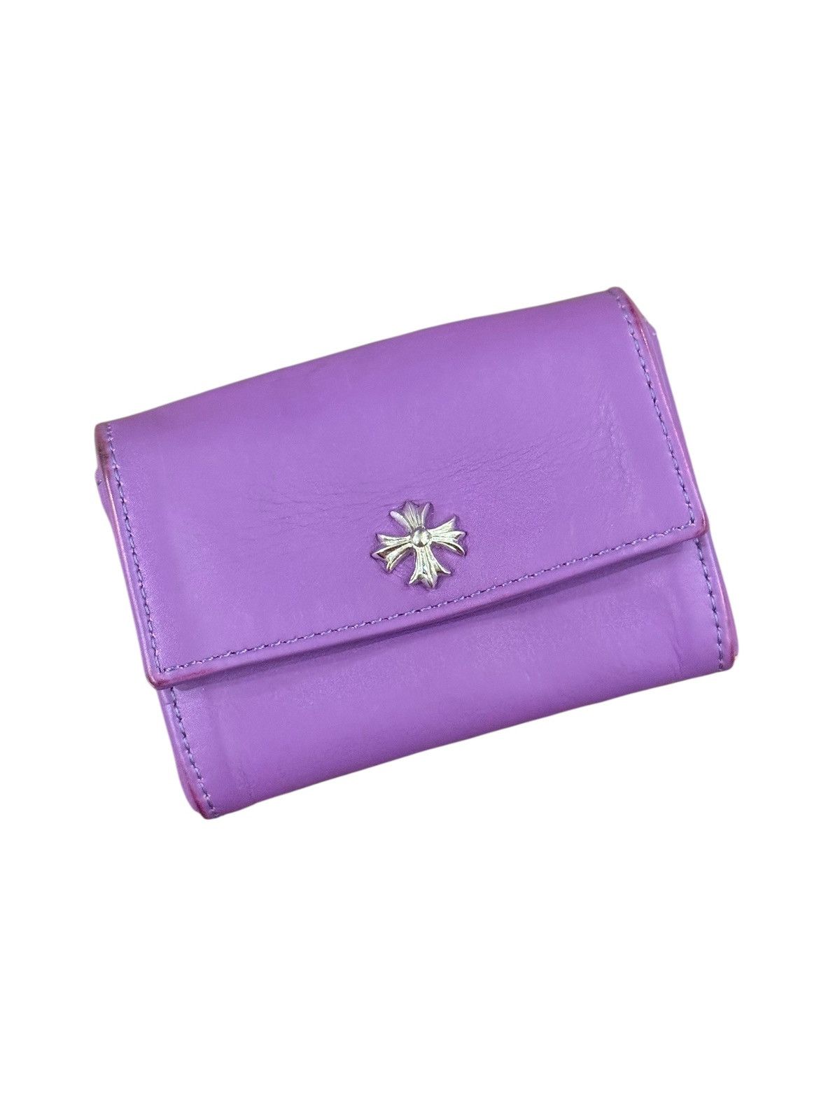 Chrome Hearts Purple Mini Plus Wallet Size ONE SIZE - 1 Thumbnail