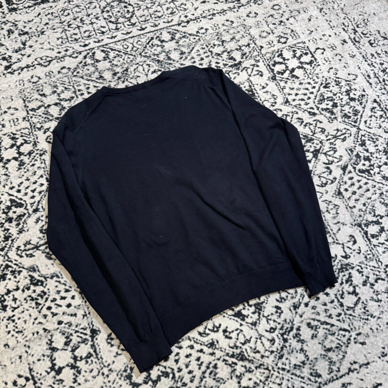 Vintage Vintage Unisex Black Cotton Crewneck Size M Regular Size US M / EU 48-50 / 2 - 12 Thumbnail