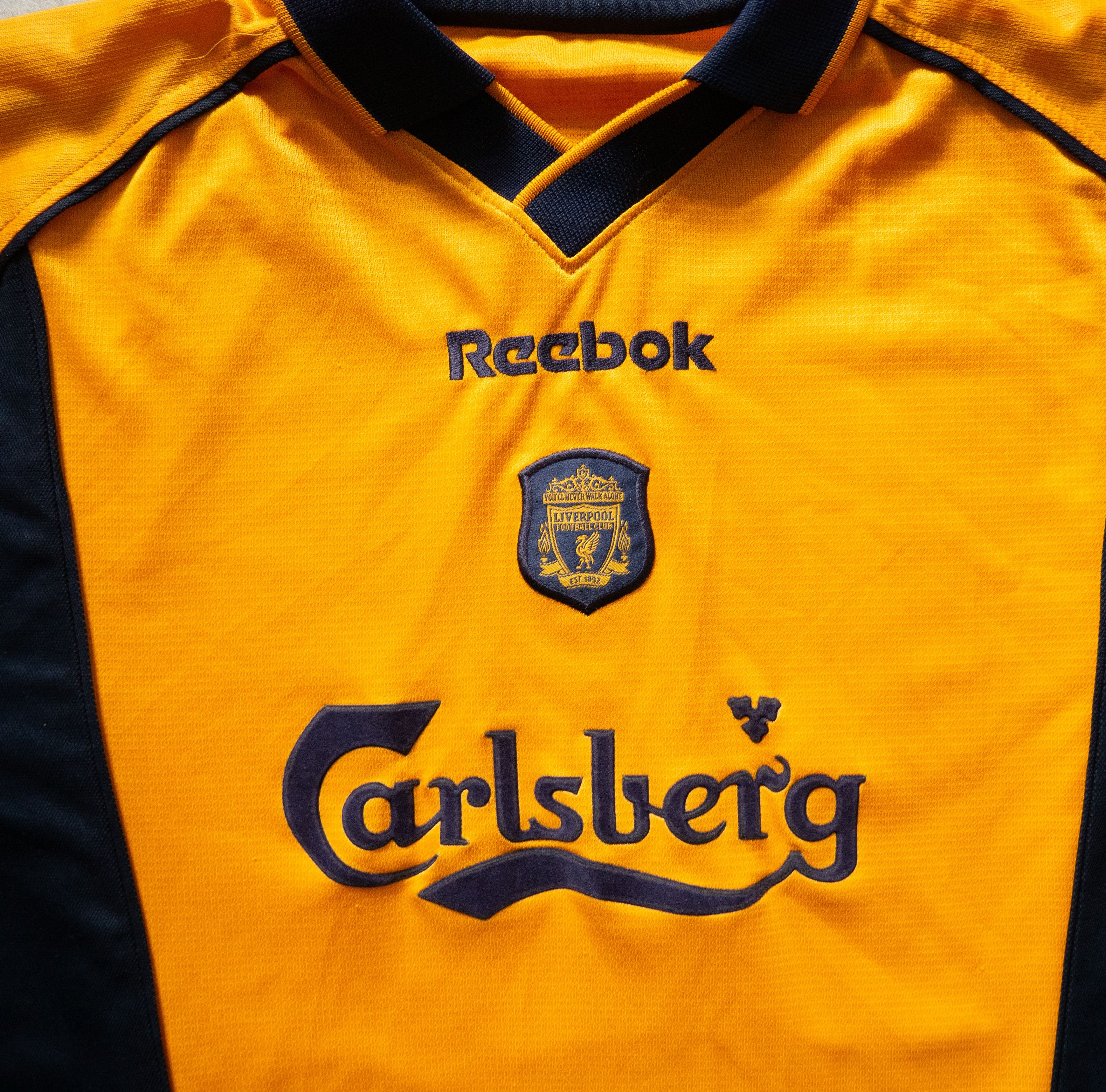 Reebok Vintage 00s Reebok x Liverpool Soccer Jersey Football 01-02 Size US M / EU 48-50 / 2 - 3 Thumbnail