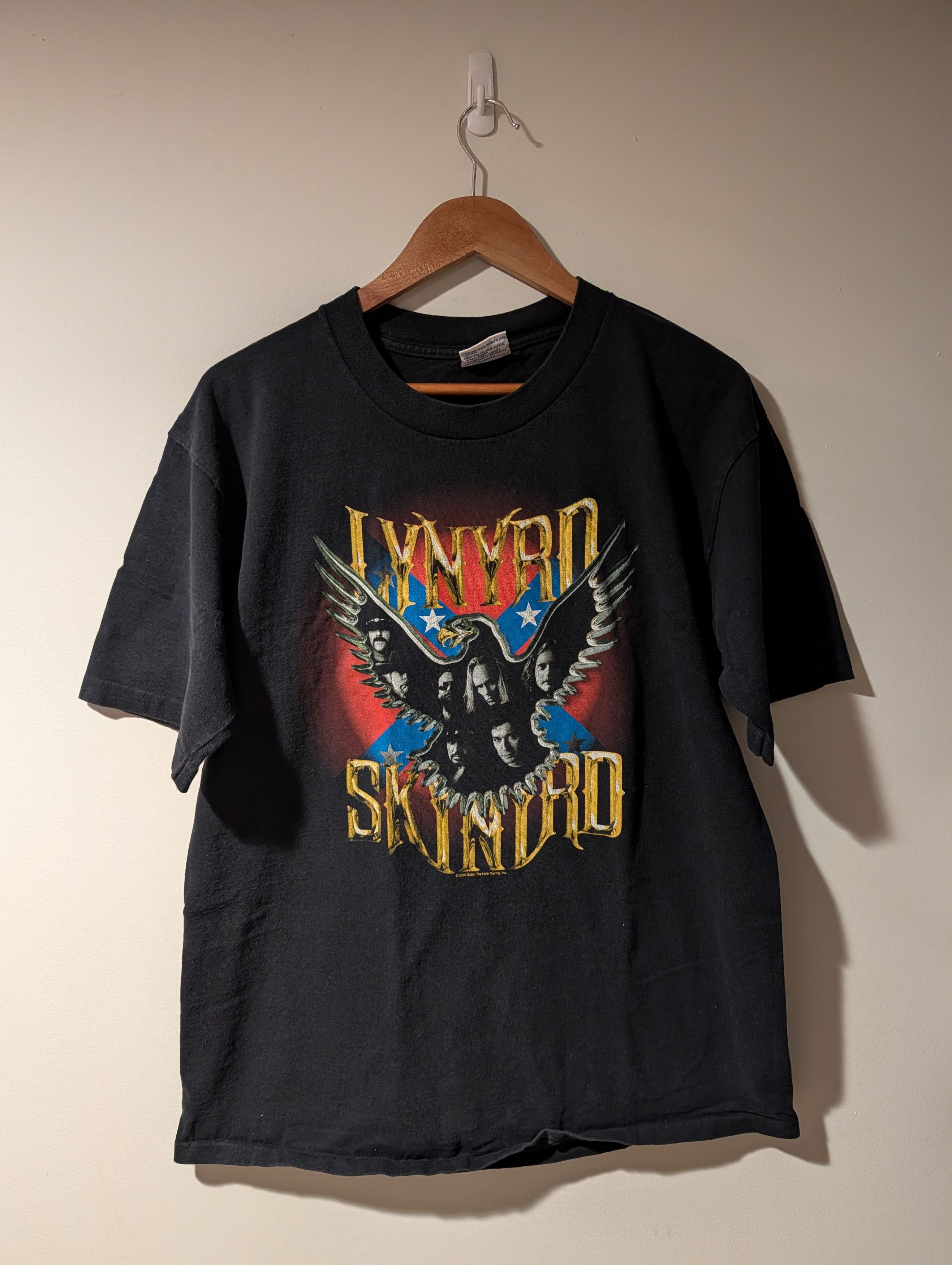 Band Tees Vintage 2000 Lynyrd Skynyrd Band Tour Black Large T-Shirt Size US L / EU 52-54 / 3 - 1 Thumbnail