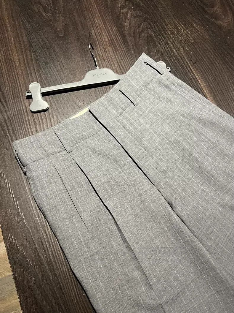 Comme des Garcons Comme des Garcons size S Wool straight-leg pants Size 23" - 6 Thumbnail