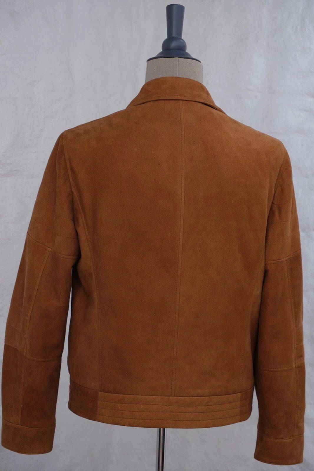 Brunello Cucinelli Brunello Cucinelli Biker Jacket Brown Leather Medium Size US M / EU 48-50 / 2 - 4 Thumbnail