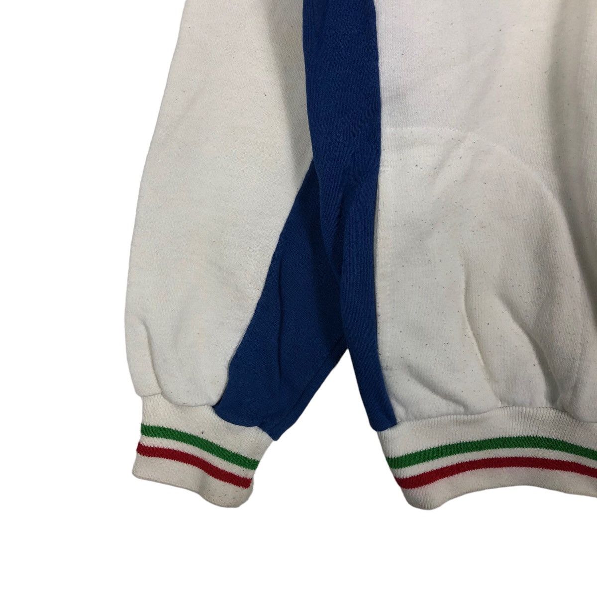 Japanese Brand 🔥Vintage Italia Sweater Zipper Big Logo Made in Italy Size US XXL / EU 58 / 5 - 4 Thumbnail