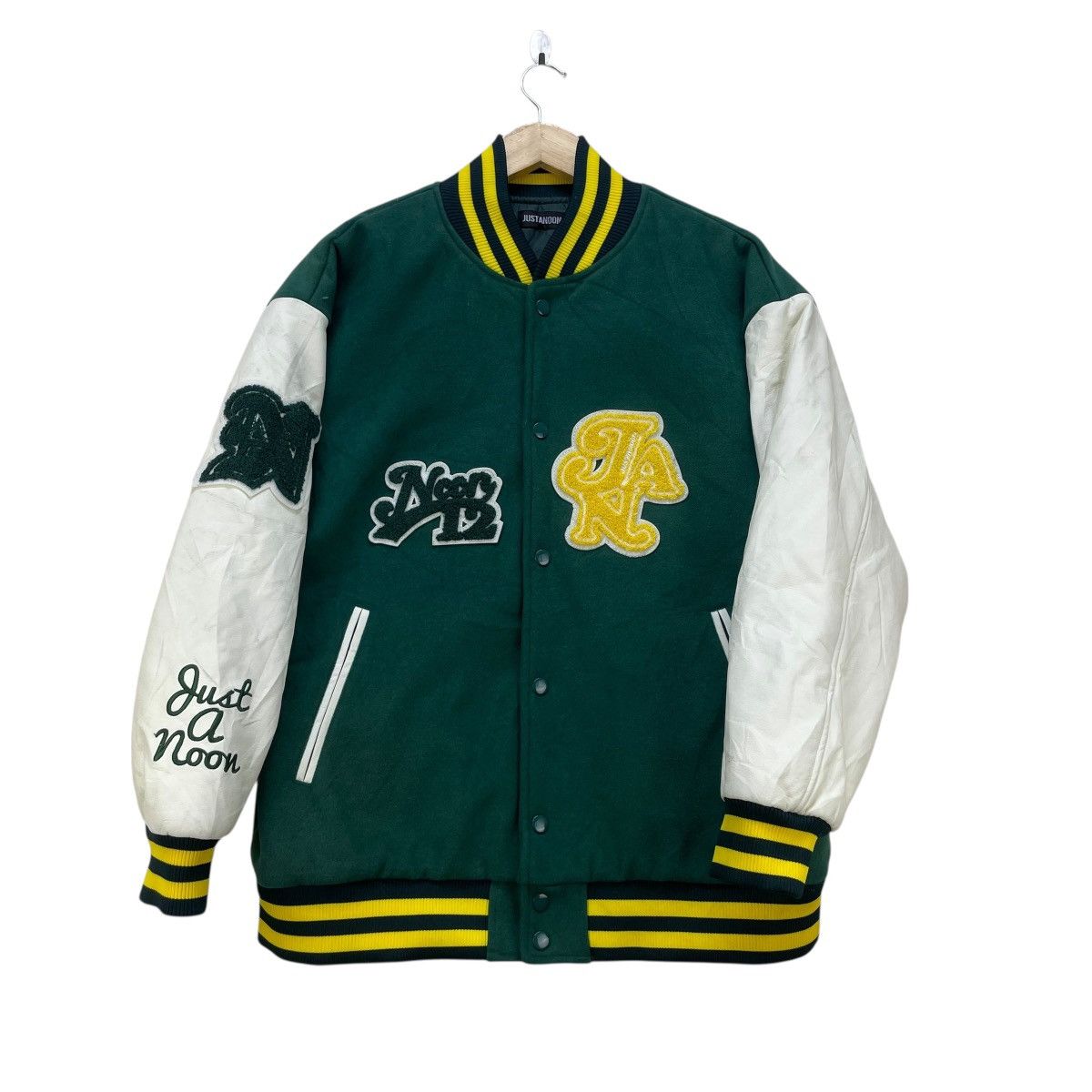 Japanese Brand Japanese Brand Justanoon Varsity Jacket Size US M / EU 48-50 / 2 - 3 Thumbnail