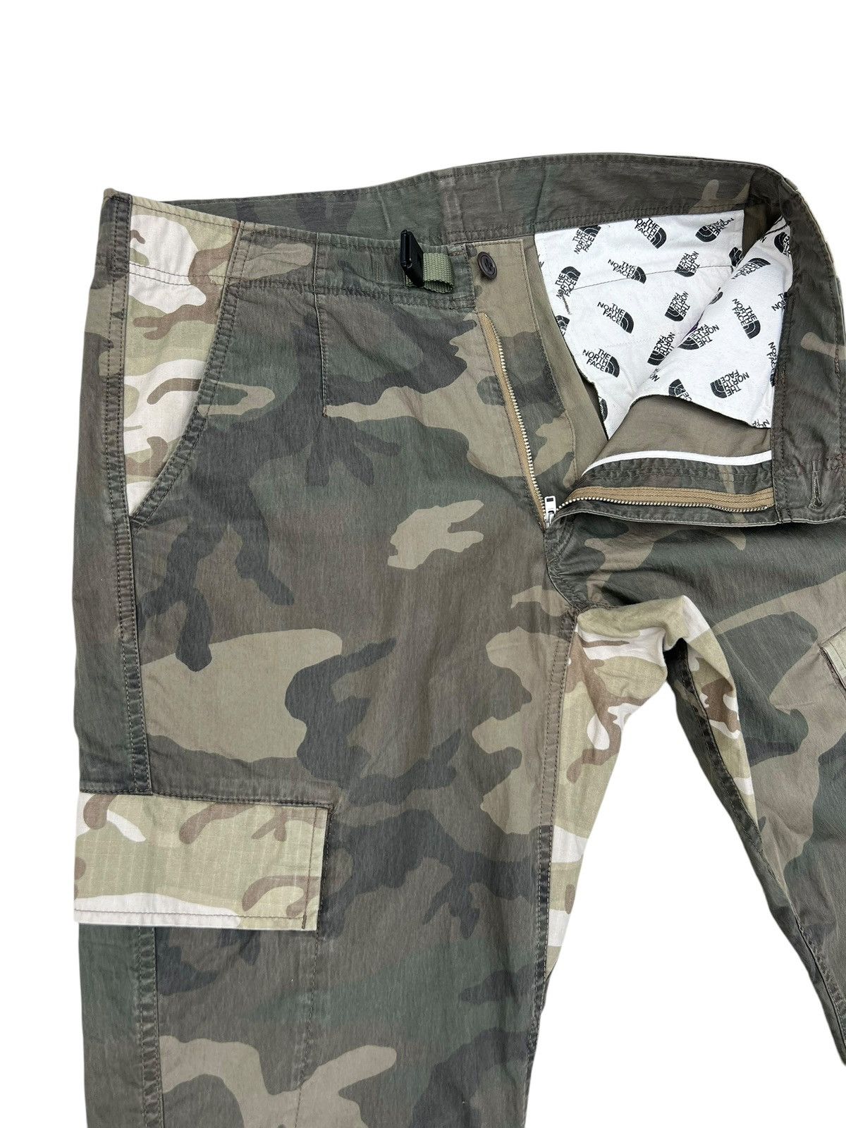Nanamica × The North Face Purple Label TNF Purple Label Camouflage Cargo Trouser Pant Cropped Size US 33 - 9 Thumbnail