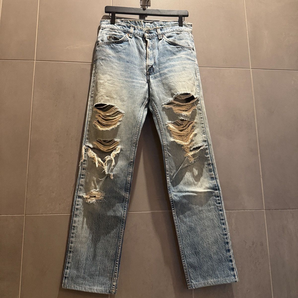 Levi's Levis 80’s Orange Tab distressed Denim Size US 31 - 1 Thumbnail