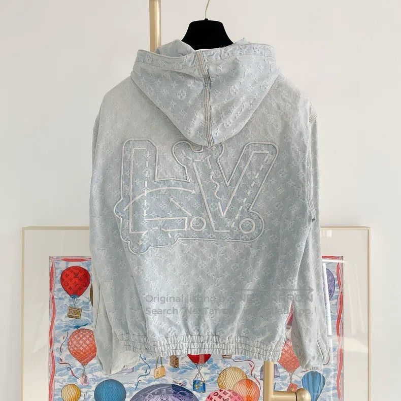 Louis Vuitton Louis Vuitton NBA Co-branded Denim Jacket Size US M / EU 48-50 / 2 - 2 Thumbnail