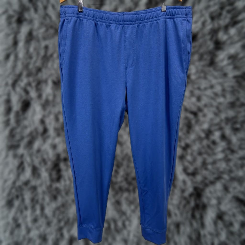 Rhone Rhone Spar Jogger Pants Mens 2XL Blue Athleisure Drawstring Casual Size US 39 - 1 Thumbnail
