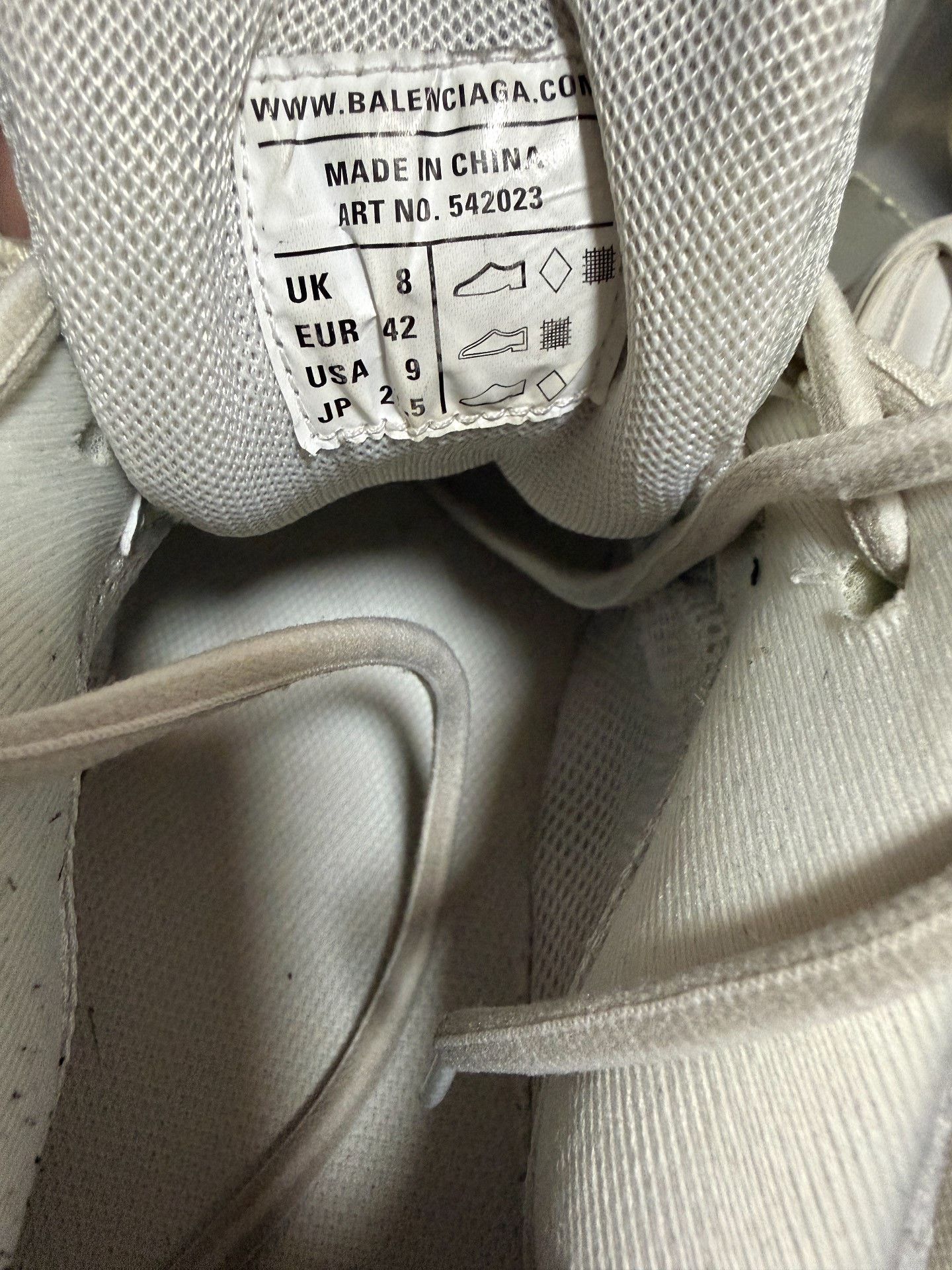 Balenciaga Balenciaga Track 3.0 Sneakers White Size US 9 / EU 42 - 4 Thumbnail