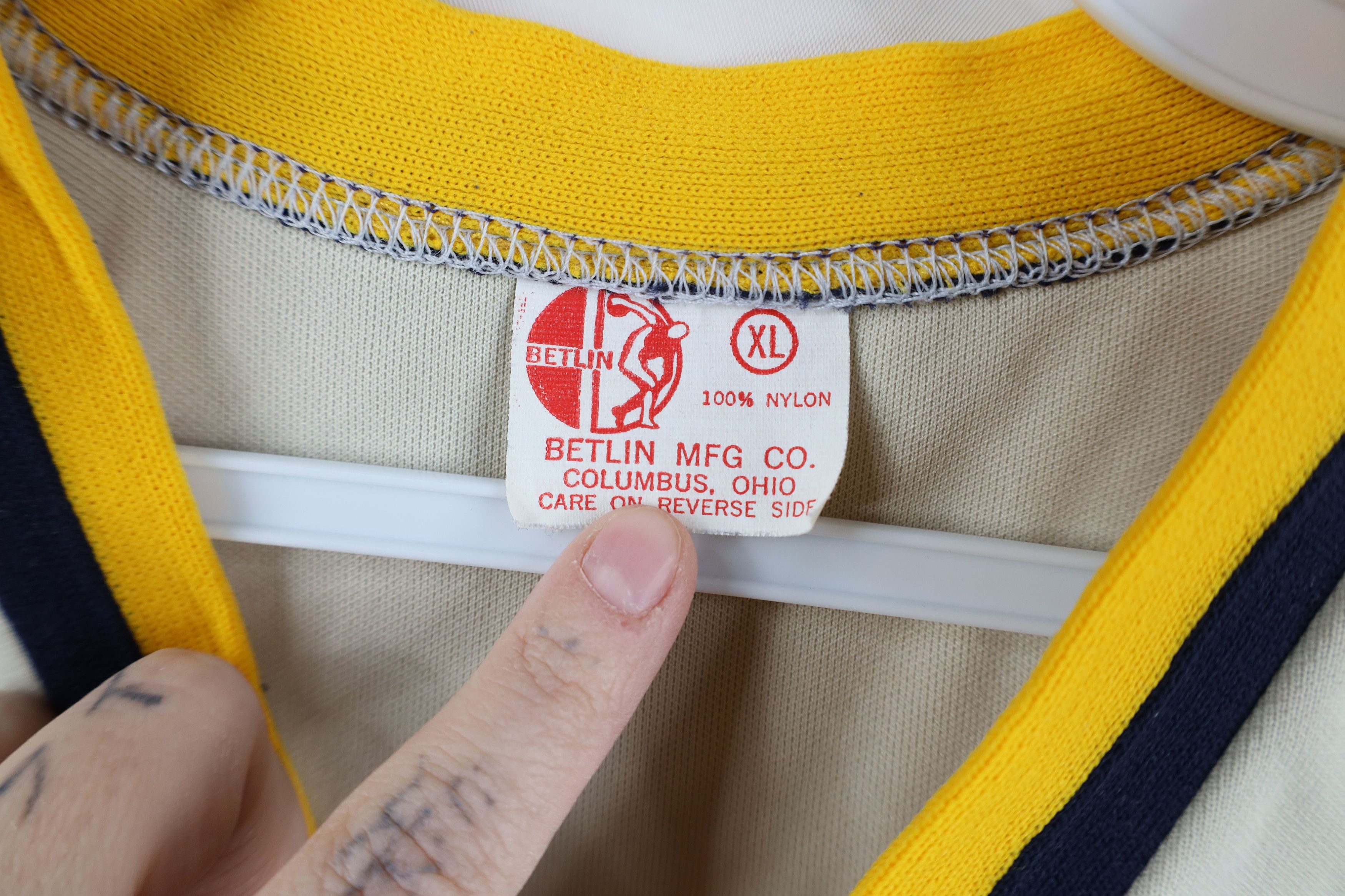 Vintage Vintage 70s Wildcats Nylon Durene Knit Baseball Jersey USA Size US XL / EU 56 / 4 - 9 Thumbnail