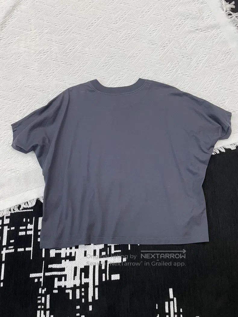 Hermes Hermes Navy blue embroidered short sleeve T-shirt top Size XS / US 0-2 / IT 36-38 - 3 Thumbnail