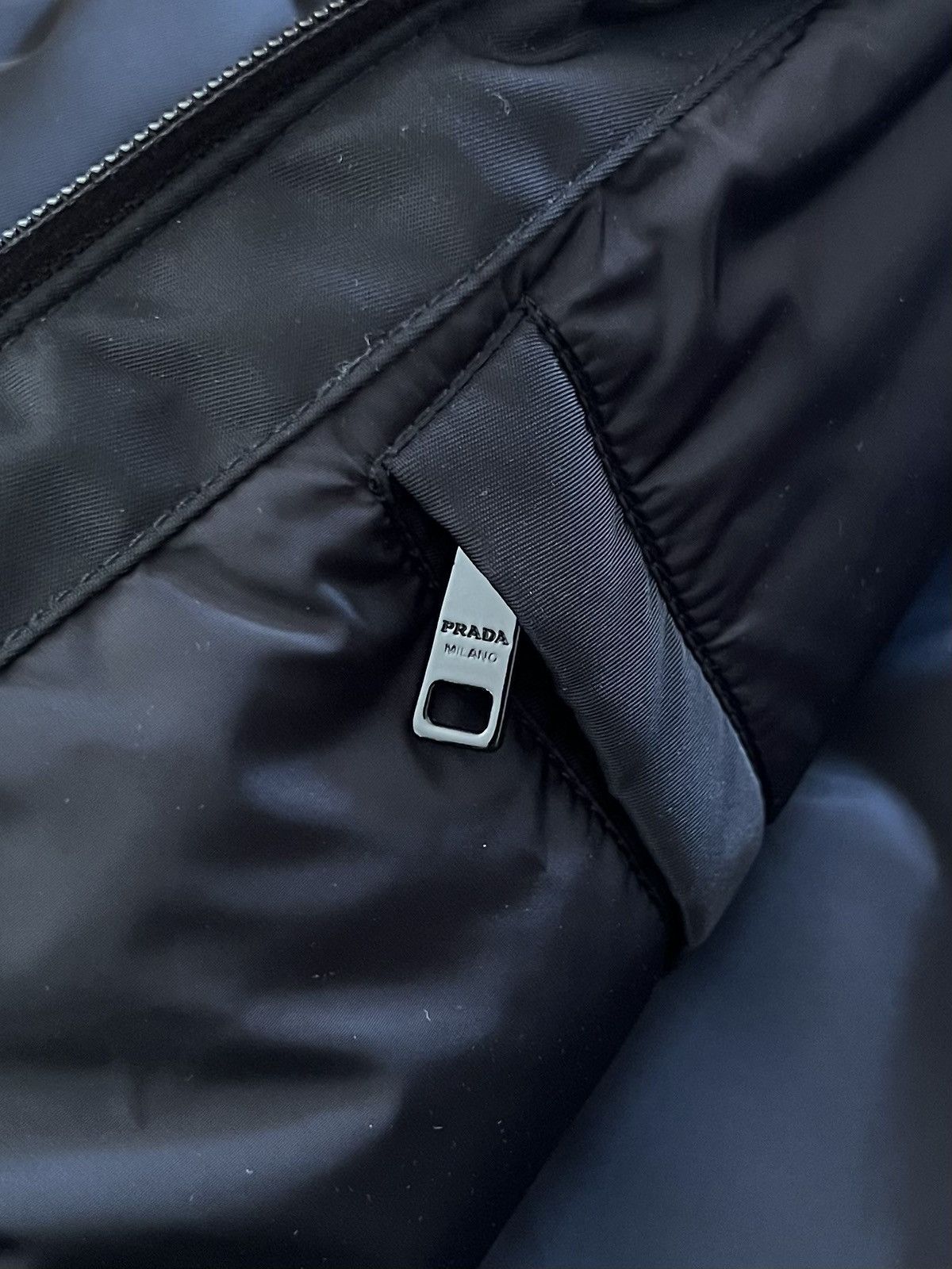 Prada Prada Nylon Padded Zip Jacket Size US S / EU 44-46 / 1 - 7 Thumbnail