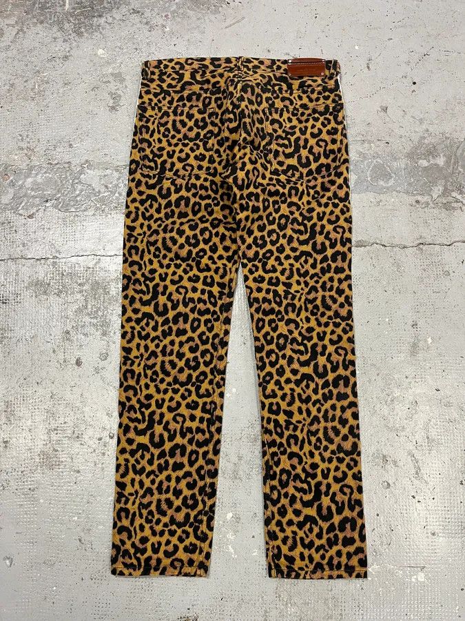 Dries Van Noten Dries Van Noten Leopard Print Camel Jeans Size US 32 / EU 48 - 8 Thumbnail
