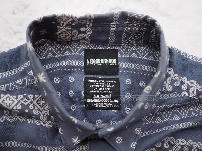 Other Neighborhood Cashew Flower Shirt Size US M / EU 48-50 / 2 - 8 Thumbnail