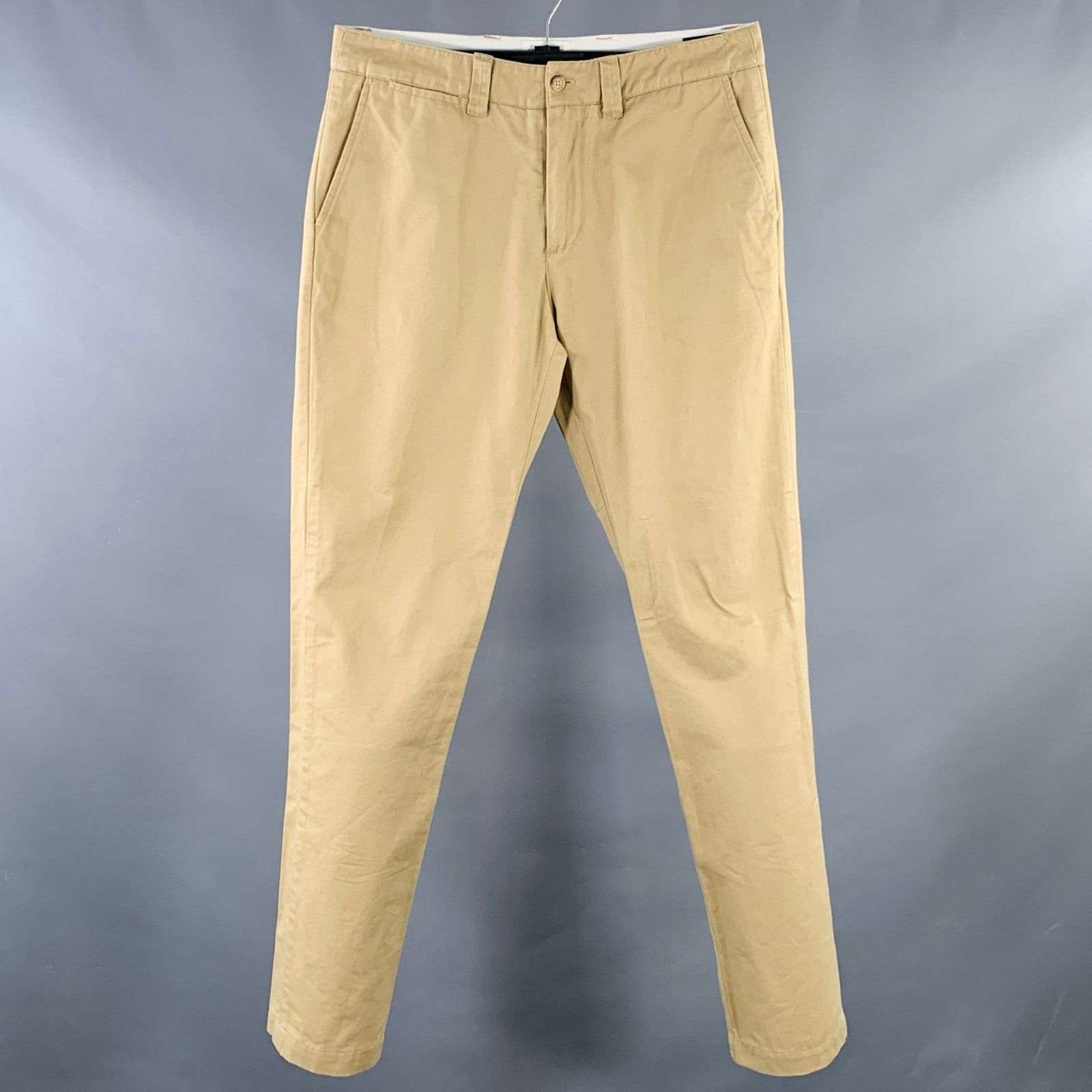 Saturdays NYC SATURDAYS NYC Size 33 Tan Nylon Flat Front Casual Pants Size US 33 - 1 Thumbnail