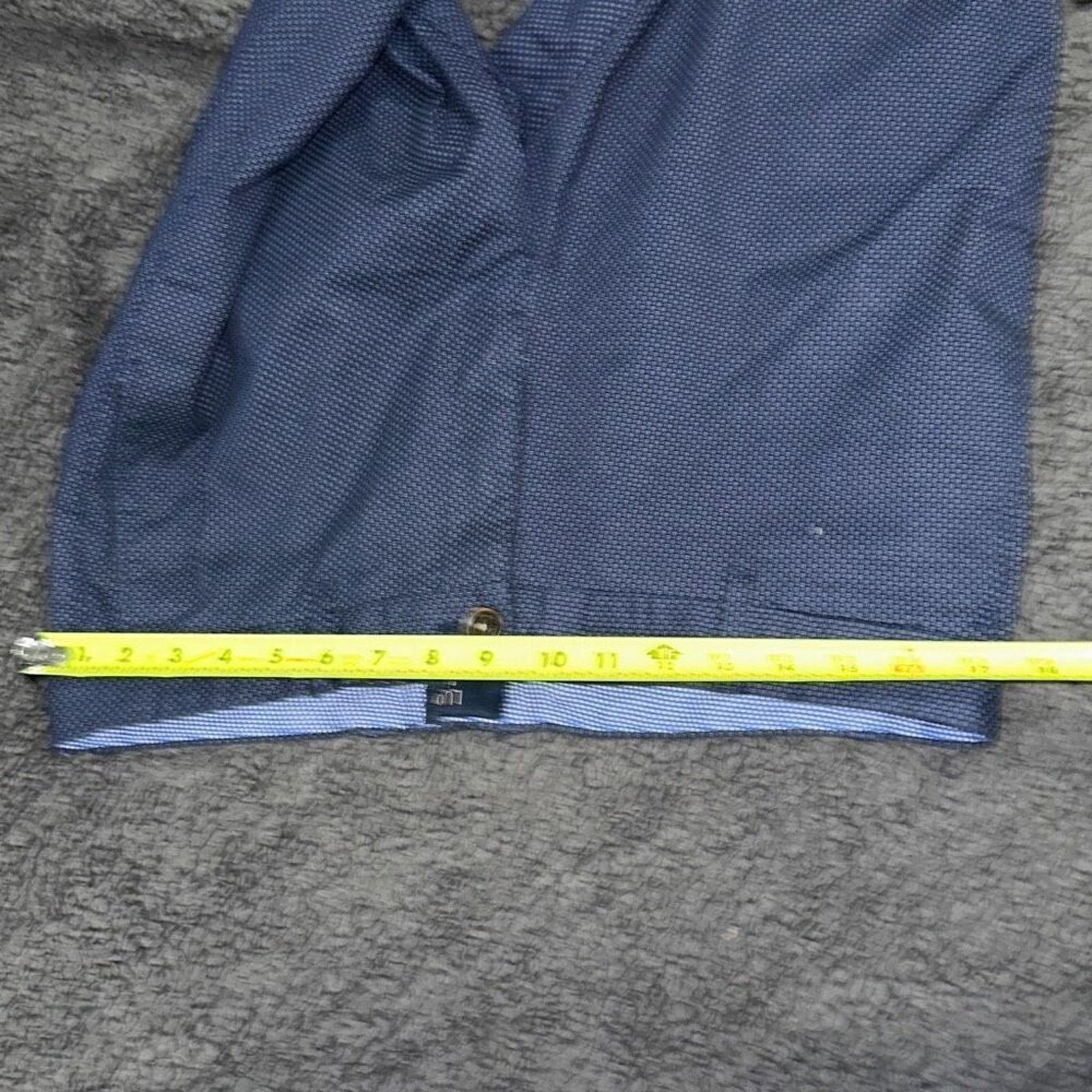 Other Lufian slim fit blue pants trousers | Sz 34 SEE MEASUREMENTS Size US 34 / EU 50 - 5 Thumbnail