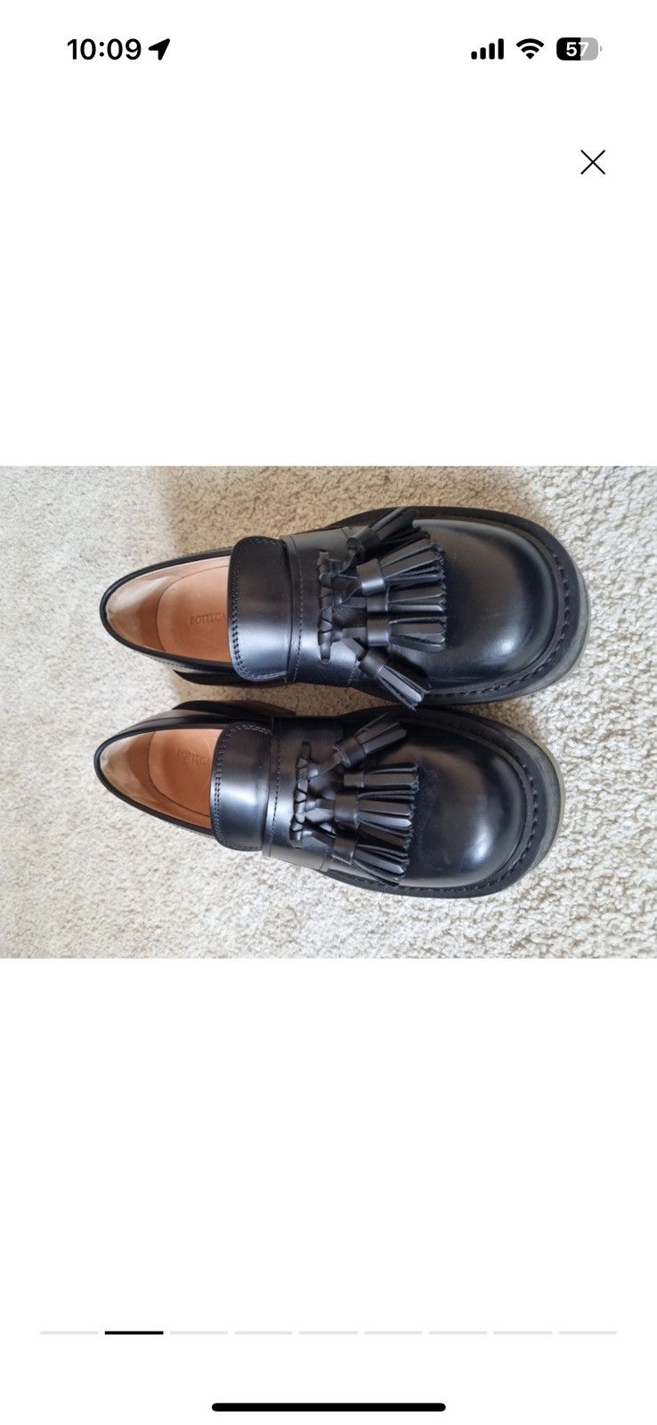 Bottega Veneta Bottega Veneta The Stilt Chunky Tassel Loafer EU 38 Size US 8 / IT 38 - 2 Thumbnail