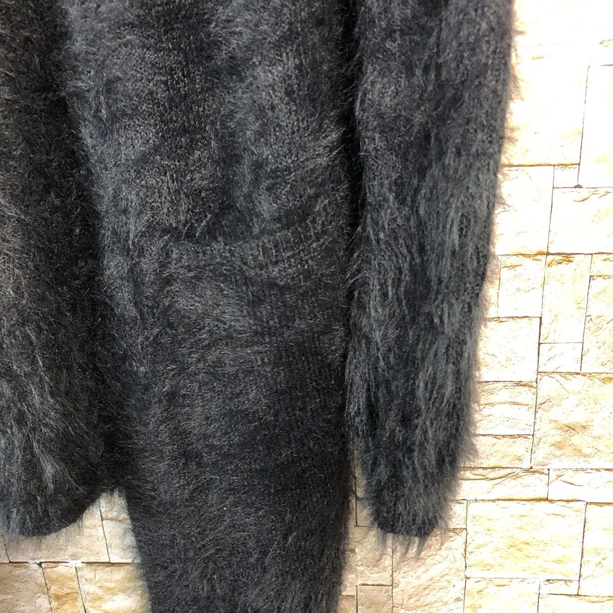 Homespun Knitwear Ray Cassin Favori fur shaggy Mohair Knitwear cardigan #A686 Size US S / EU 44-46 / 1 - 8 Thumbnail