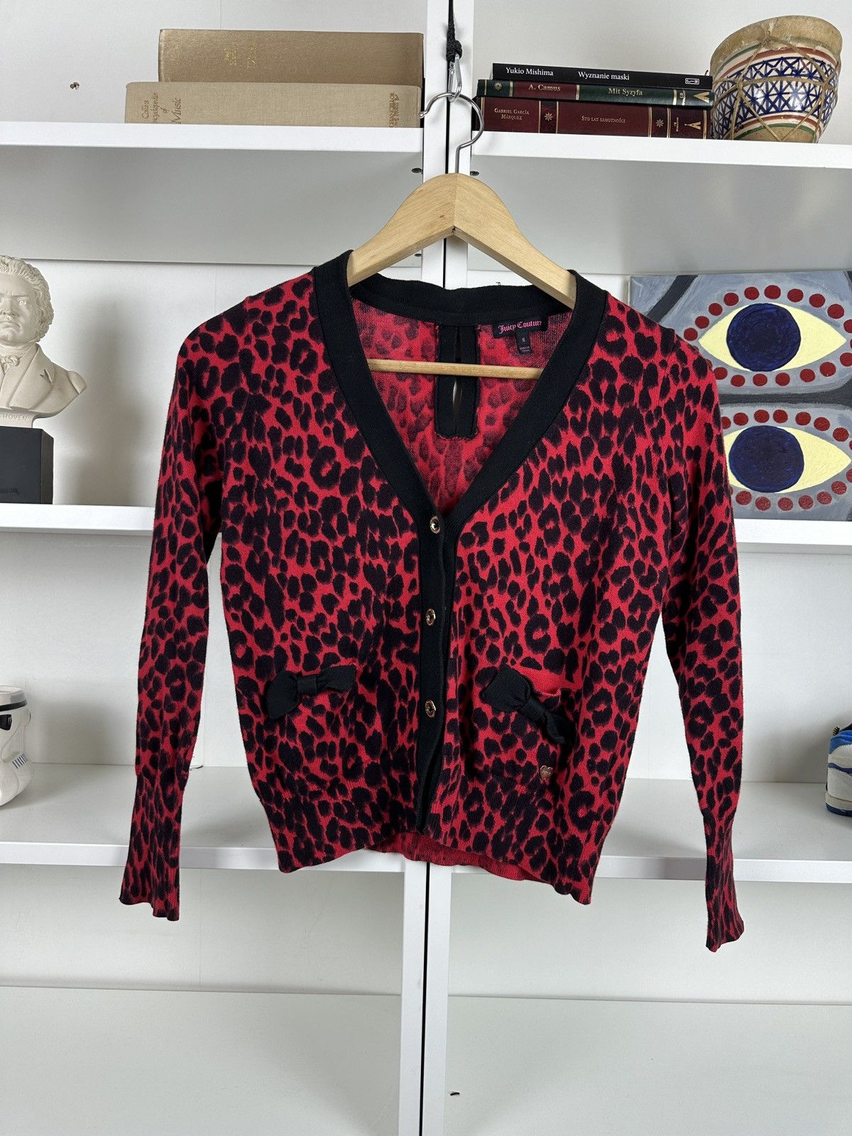 Juicy Couture Juicy couture pather pattern button jumper cardigan Size M / US 6-8 / IT 42-44 - 1 Thumbnail