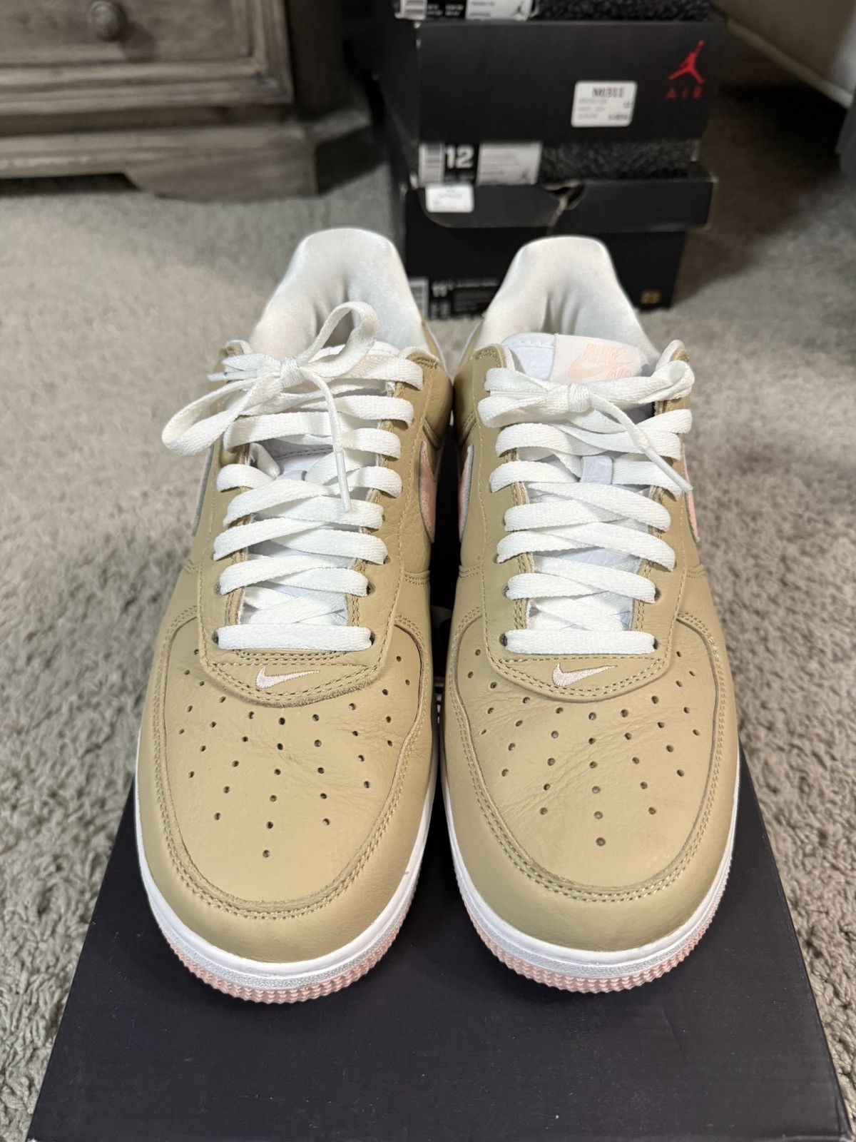 Nike Nike AF1 Low Linen 2024 Size US 11 / EU 44 - 2 Thumbnail