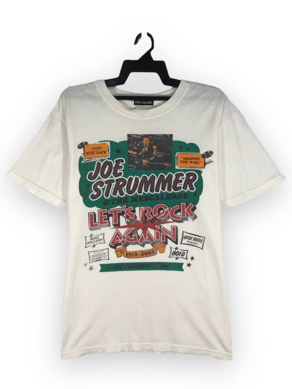 Band Tees × Vintage vintage the clash vocalist joe strummer punk Size US M / EU 48-50 / 2 - 1 Thumbnail