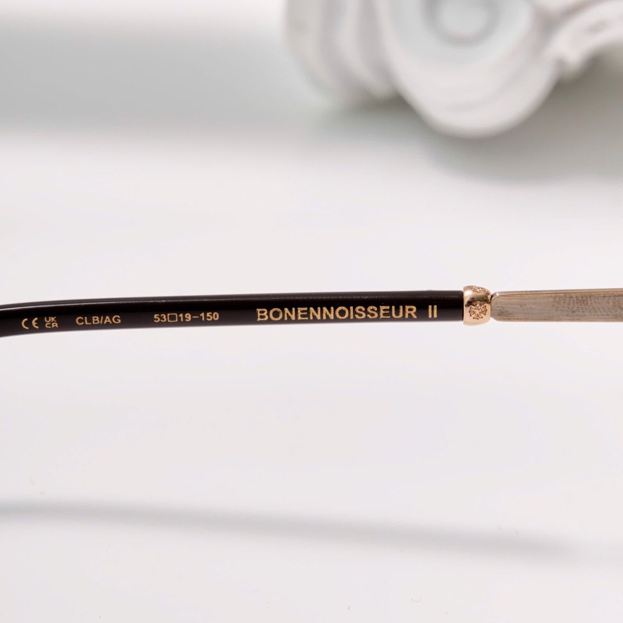 Chrome Hearts CHROME HEARTS BONENNOISSEUR II CLB/ANTIQUE GOLD GLASSES Size ONE SIZE - 5 Thumbnail