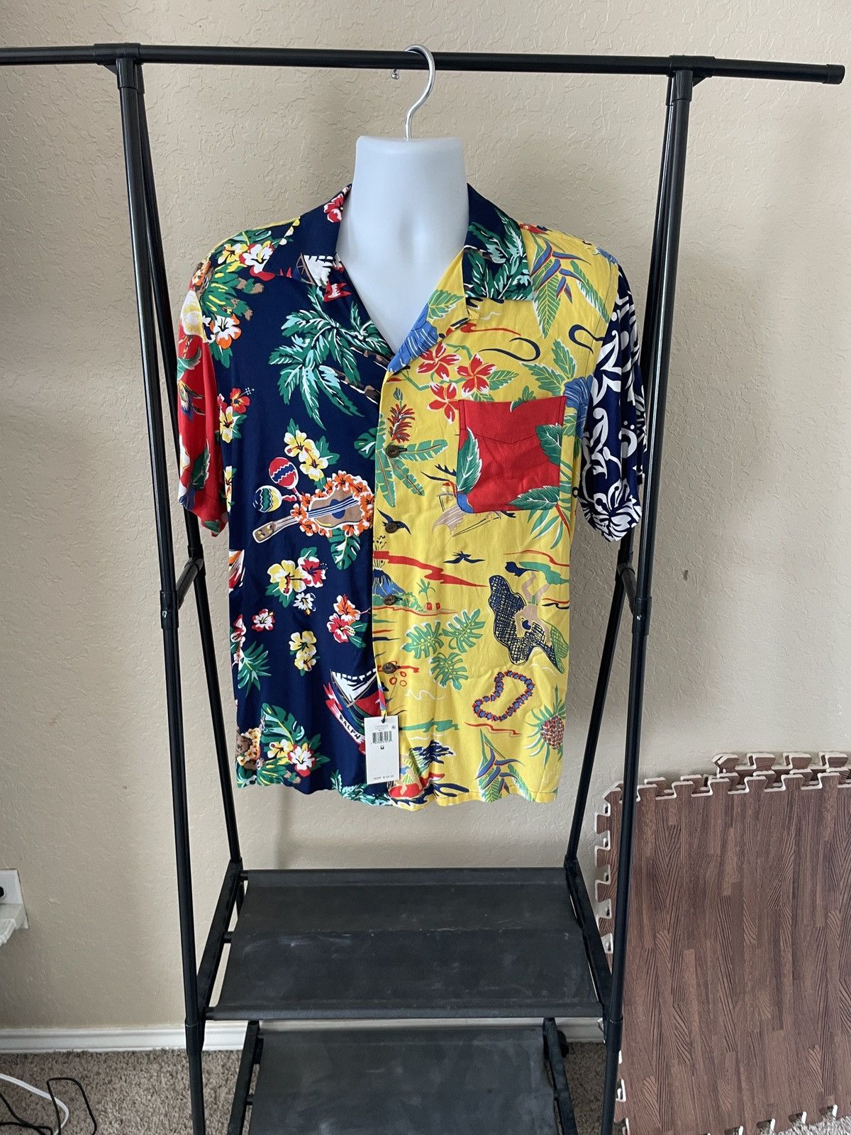 Polo Ralph Lauren Savannah Hawaiian Shirt nwt 168.00 Size US M / EU 48-50 / 2 - 1 Thumbnail