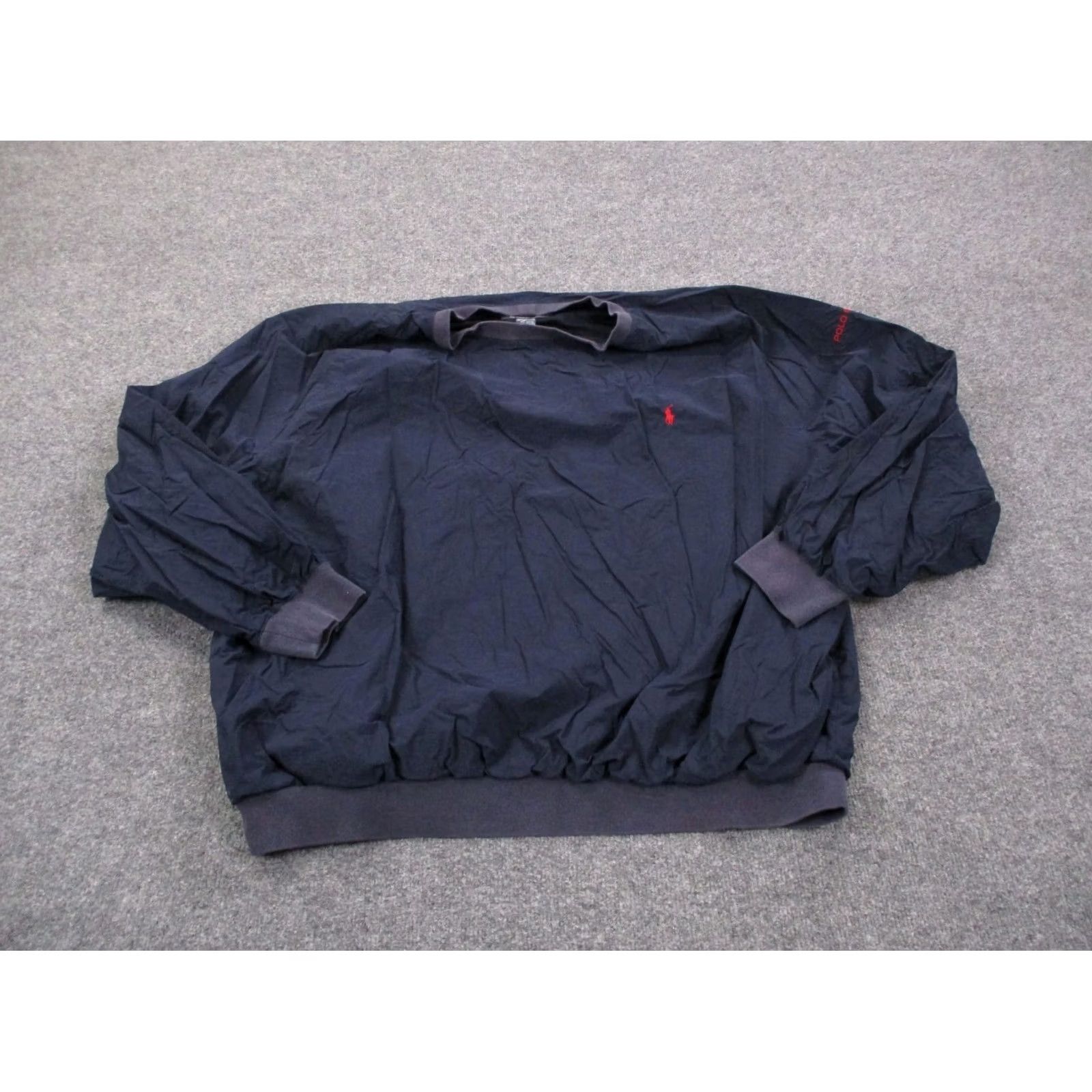 Polo Ralph Lauren Polo Ralph Lauren Sweatshirt Men 2XL Navy Blue Nylon Fleece Pullover Windbreaker Sweatshirt Mens 2XL Navy Blue Nylon Fleece Pullover Windbreaker Size US XXL / EU 58 / 5 - 2 Thumbnail