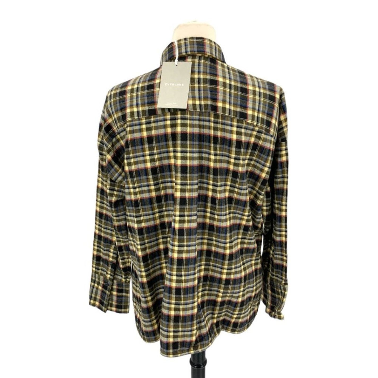 Everlane Everlane The Boxy Flannel Beech Plaid Size Small NWT $98 MSP Size S / US 4 / IT 40 - 9 Thumbnail