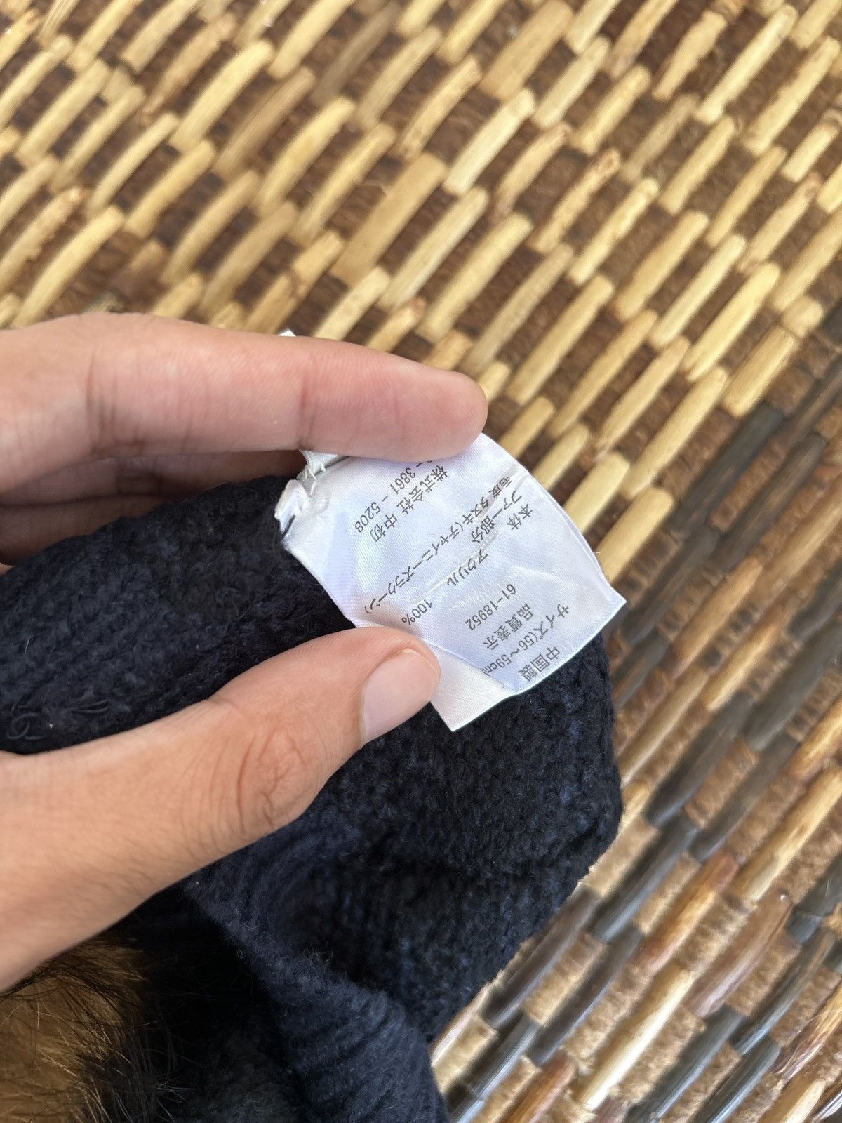 Japanese Brand ELLE PLANETE Knitted Hats Size ONE SIZE - 6 Thumbnail