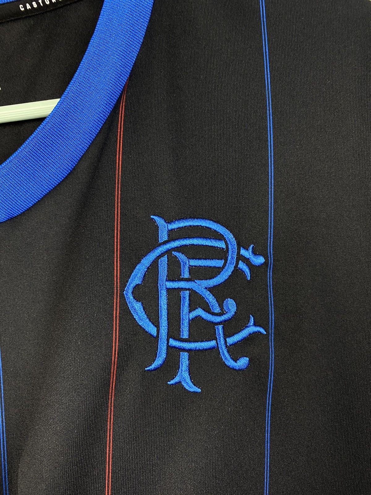 Vintage Glasgow Rangers 2022 2023 Castore Fourth Football Jersey PSG Size US XL / EU 56 / 4 - 3 Thumbnail