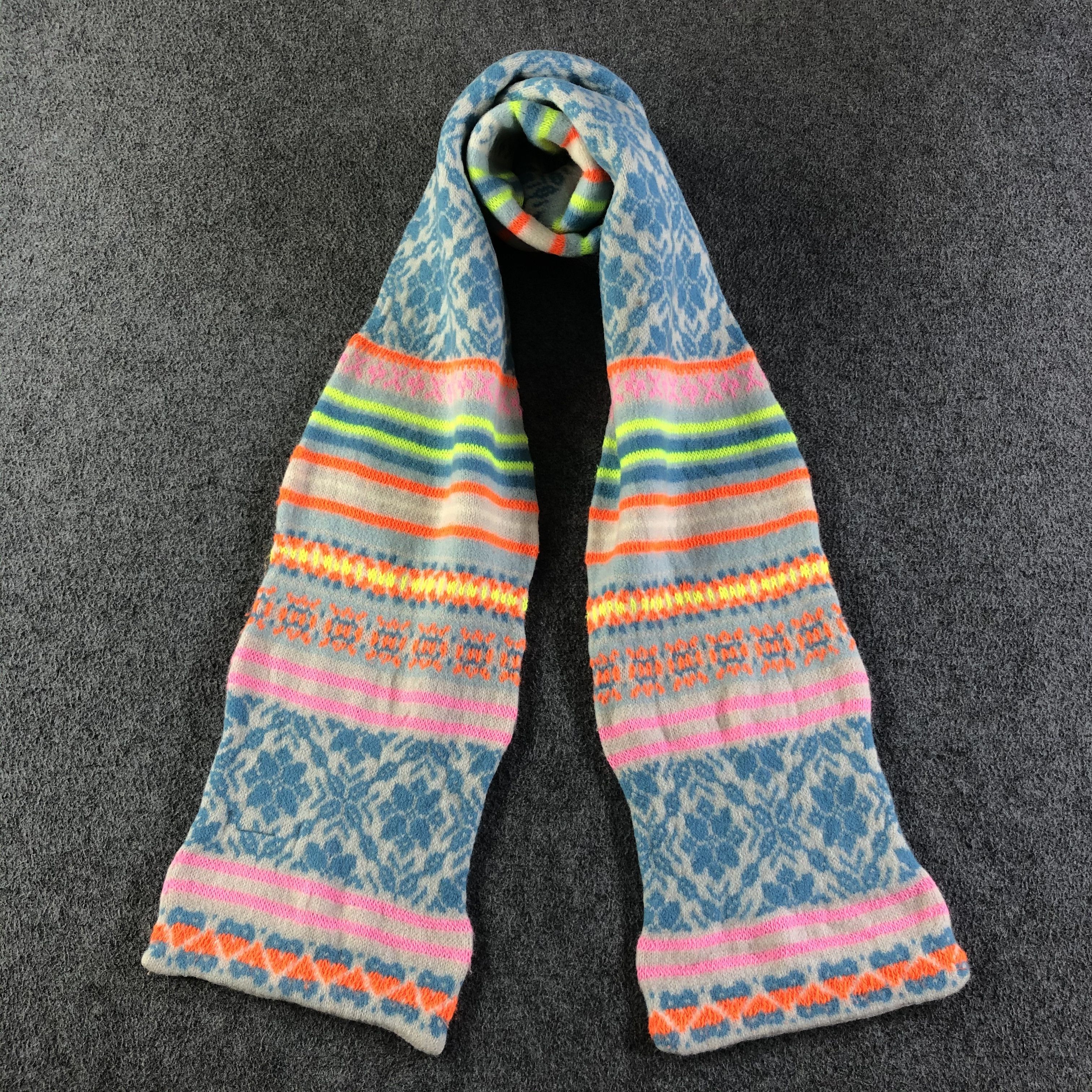 Vintage ERIBE Scarf / Muffler / Neckwear P078 Size ONE SIZE - 1 Thumbnail