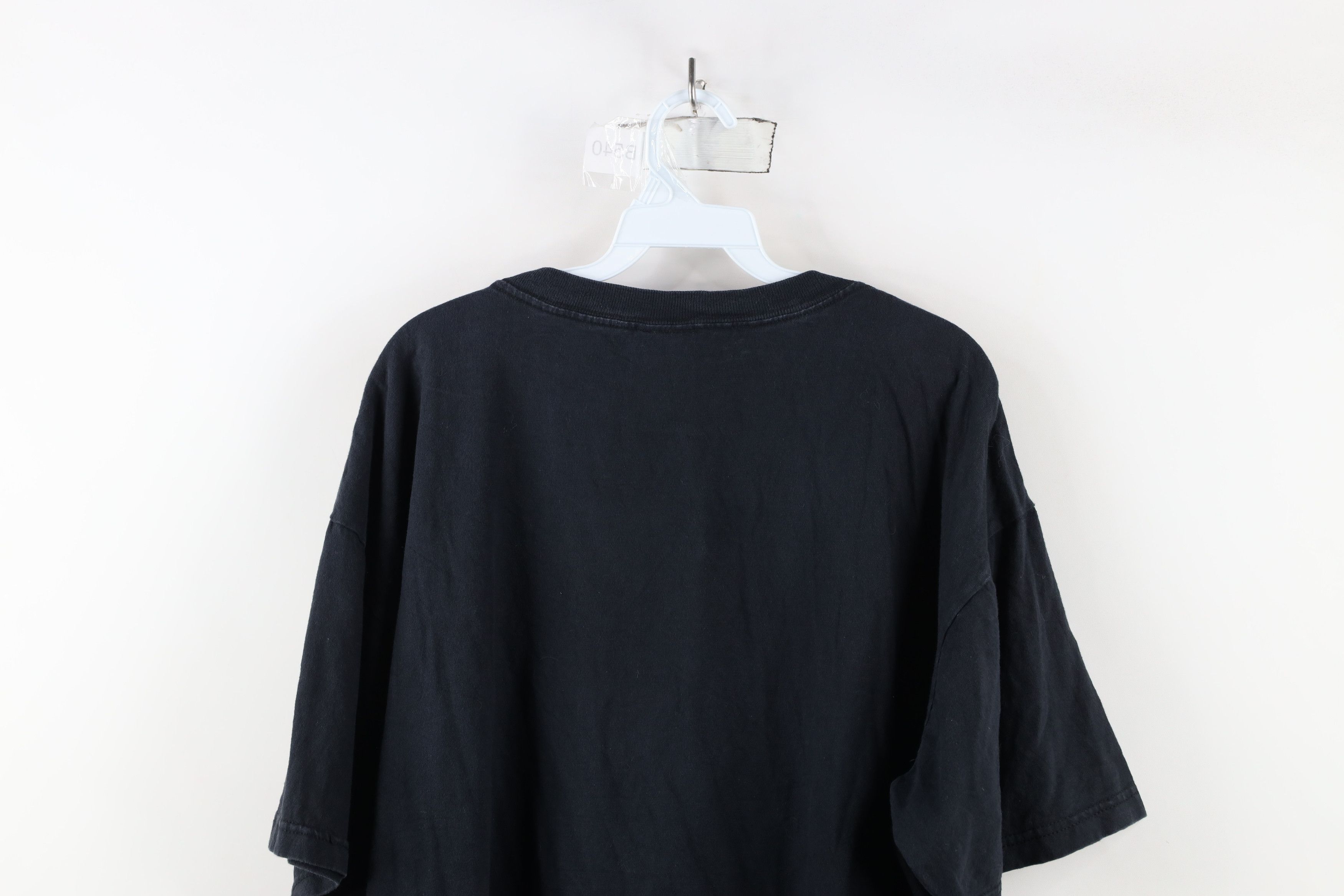 Vintage Vintage 90s Spell VOA Voice of America News T-Shirt Black Size US XL / EU 56 / 4 - 13 Thumbnail