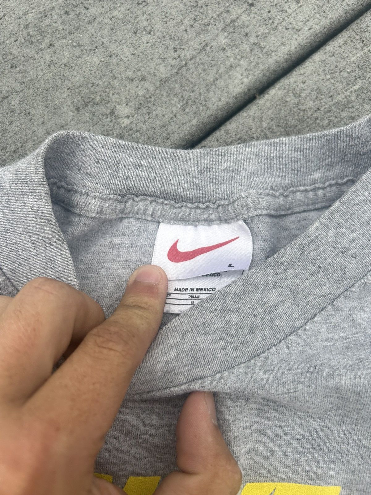Nike × Vintage Y2K Nike air shirt Size US L / EU 52-54 / 3 - 2 Thumbnail