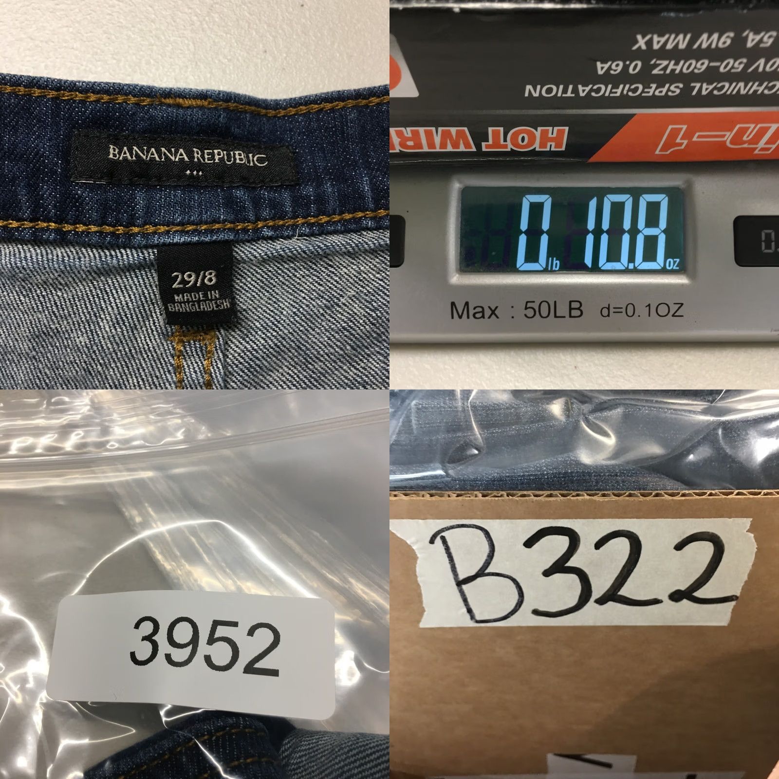 Banana Republic Banana Republic Chino Shorts 29/8 Blue Denim Mid Rise 5 Pockets Zip Fly Casual Womens Size 24" / US 00 / IT 34 - 8 Thumbnail