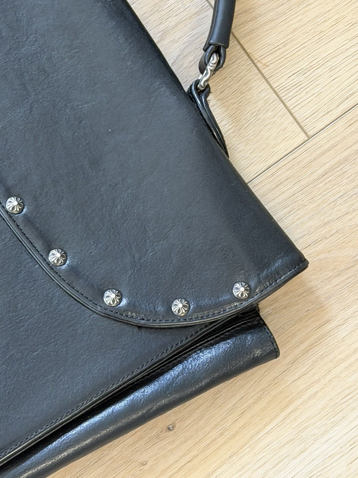 Chrome Hearts Chrome Hearts Leather Briefcase Bag Size ONE SIZE - 10 Thumbnail