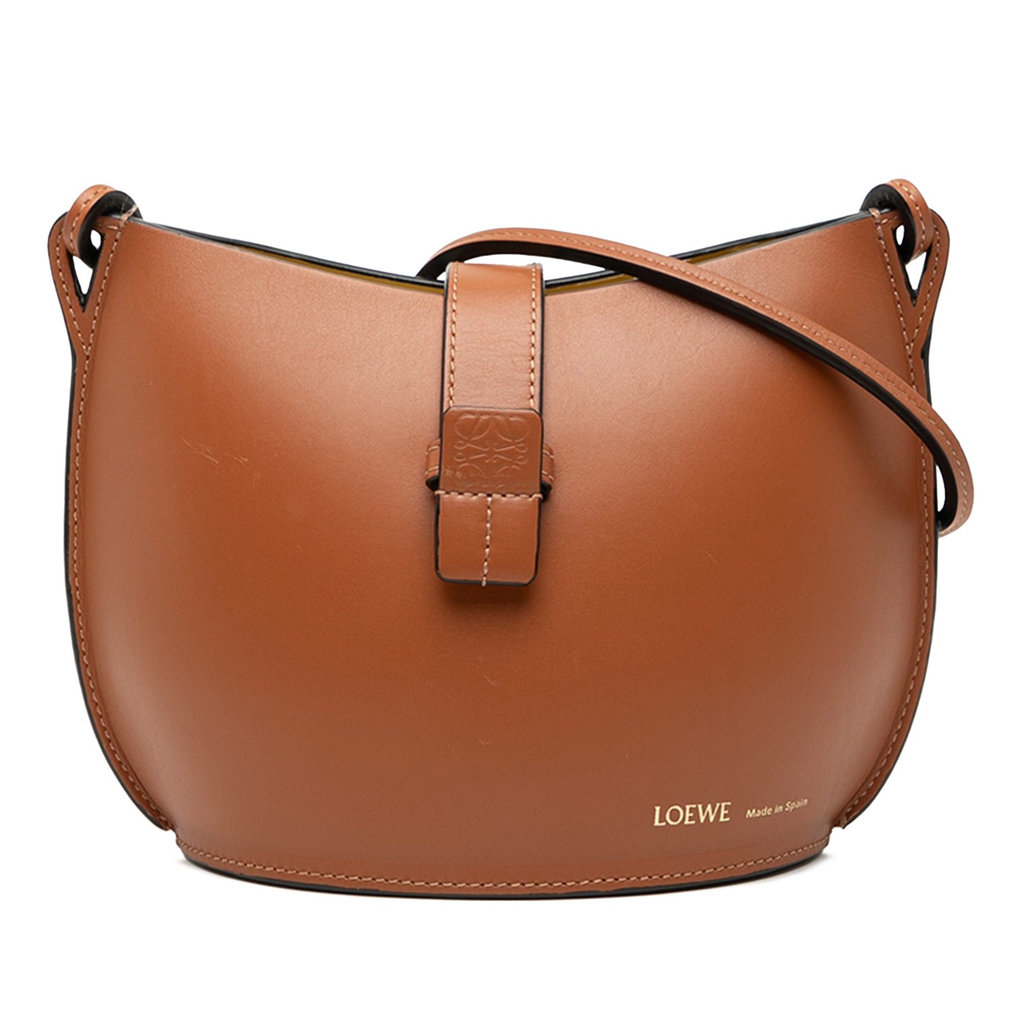 Loewe Leather Molded Bucket Bag Size ONE SIZE - 1 Thumbnail