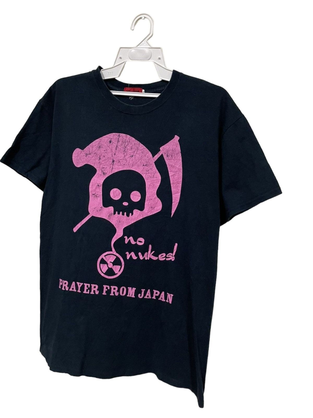 Deathwish Rare🔥No Nukes Prayer From Japan Death Angel Distressed Tee Size US L / EU 52-54 / 3 - 3 Thumbnail
