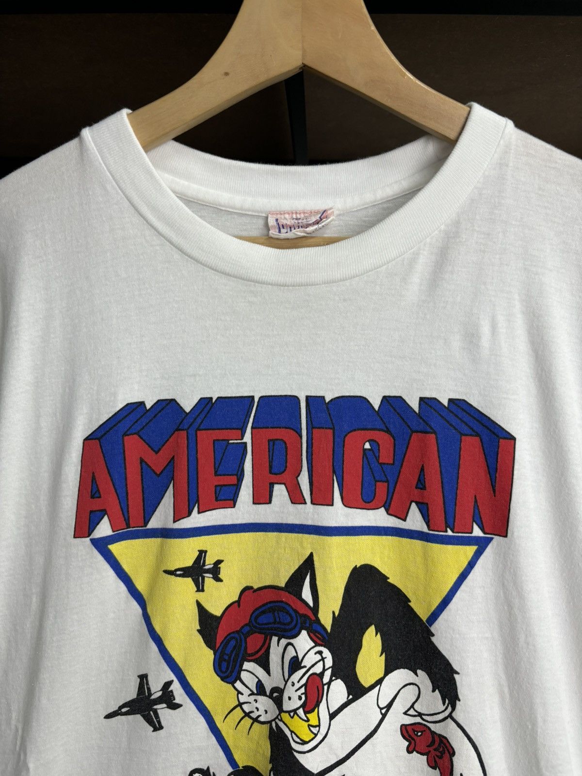 Vintage RARE! Vintage 90’s Art American Us Air Force Size US M / EU 48-50 / 2 - 5 Thumbnail