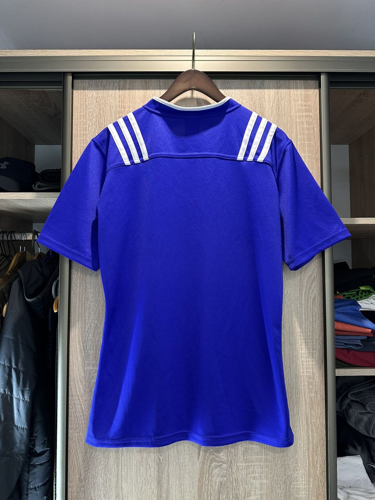 Adidas × All Blacks × Canterbury of New Zealand ADIDAS ALL BLACKS NEW ZEALAND RUGBY JERSEY Size US L / EU 52-54 / 3 - 6 Thumbnail