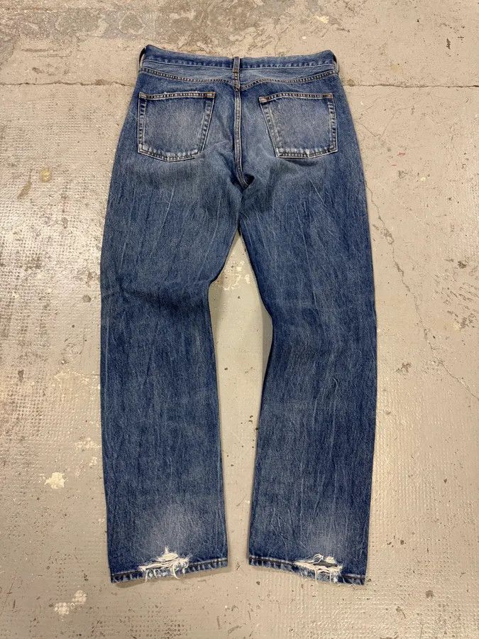 Balenciaga × Designer × Vintage SS2017 Balenciaga Blue Denim Jeans Size US 30 / EU 46 - 6 Thumbnail