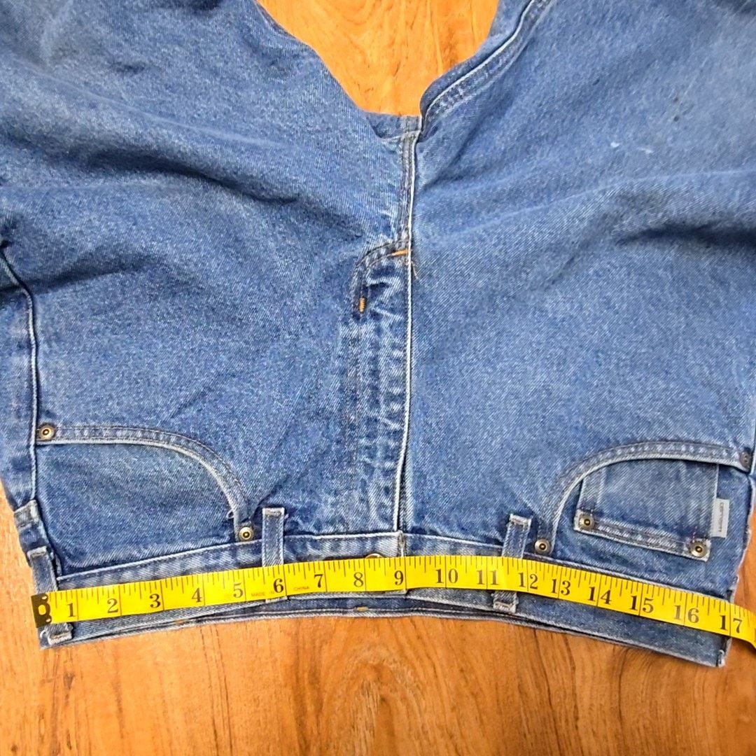 Carhartt Carhartt Jeans Classic Fit Blue Denim Workwear 36x30 Size US 36 / EU 52 - 11 Thumbnail